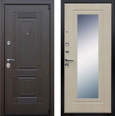 Дверь Викинг с зеркалом