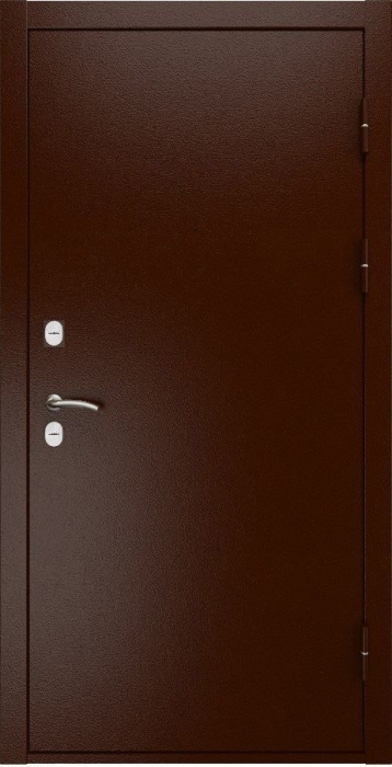 Входная дверь L Термо ФЛ-700 (10мм, ясень белый) внешняя сторона