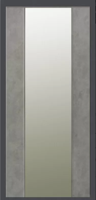 Зеркало макси бетон темный 550