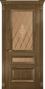 Межкомнатная дверь Фараон-2 (ДО Светлый мореный дуб)